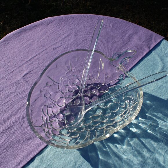 Crystal Happenings 3Pc. Salad Set - Picture 2 of 14